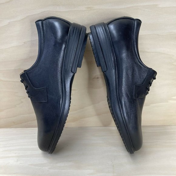 Gravity Defyer Mens Hans Leather Oxford Dress Shoes Black TB8146L Sz 13M NEW main image 4